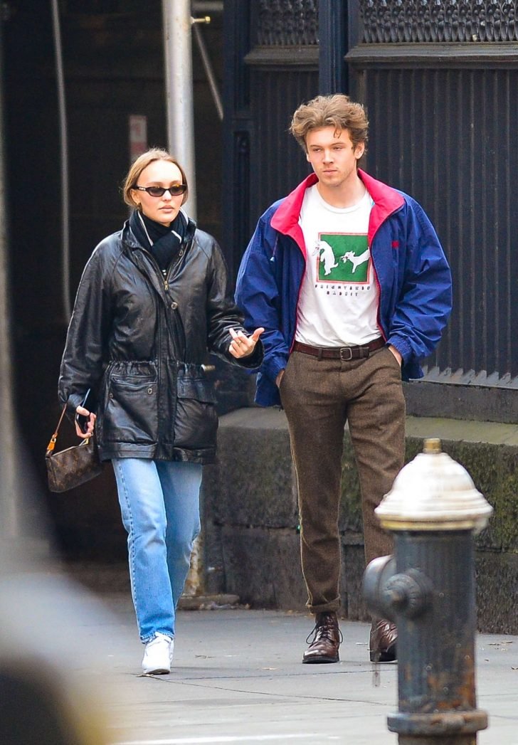 Lily Rose Depp: Out in New York -03