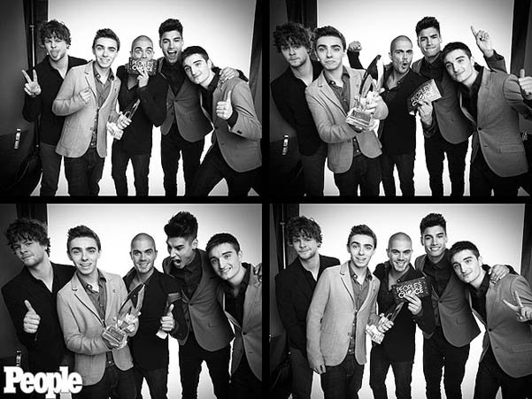 The Wanted фотосессия People's Choice Awards
