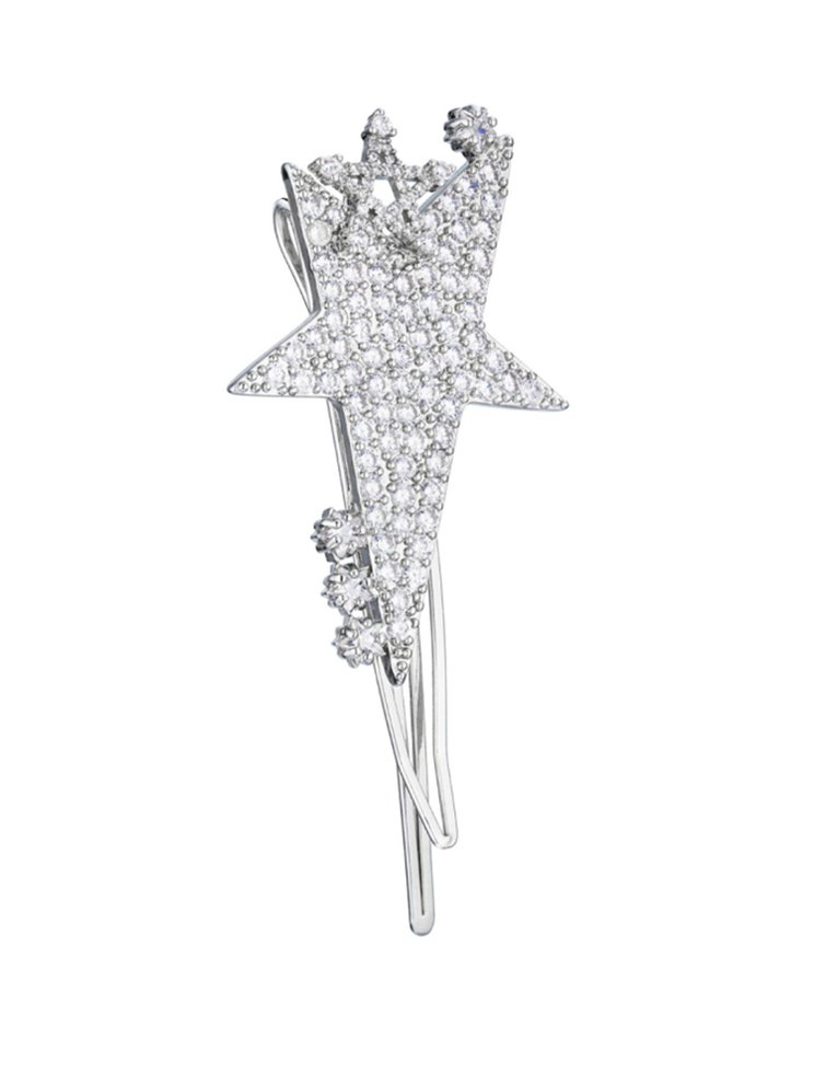 Заколка-звезда с кристаллами, Caviar Jewellery
