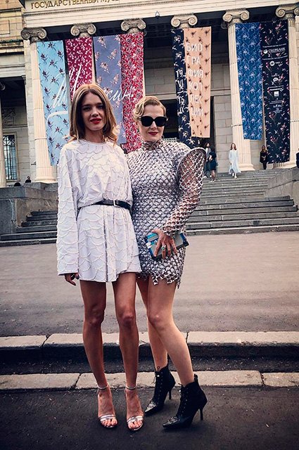 Наталья Водянова и Рената Литвинова