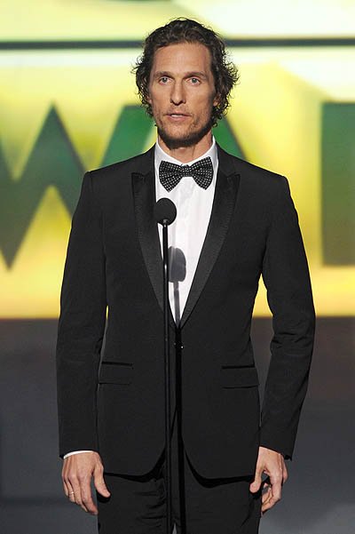 Мэтью Макконахи на церемонии Critics Choice Awards-2013