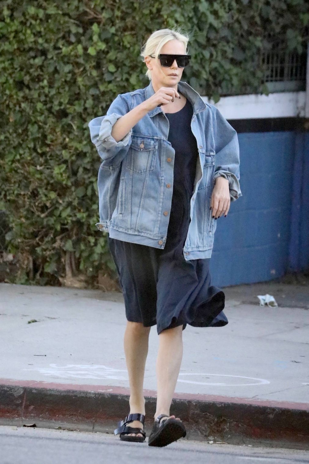 Charlize Theron 2021 : Charlize Theron – Seen after visiting Creature Effects manufacturer in Los Angeles-09