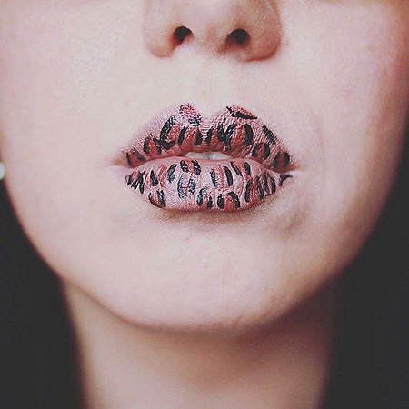 Бьюти-тренд: рисунки и временные татуировки на губах