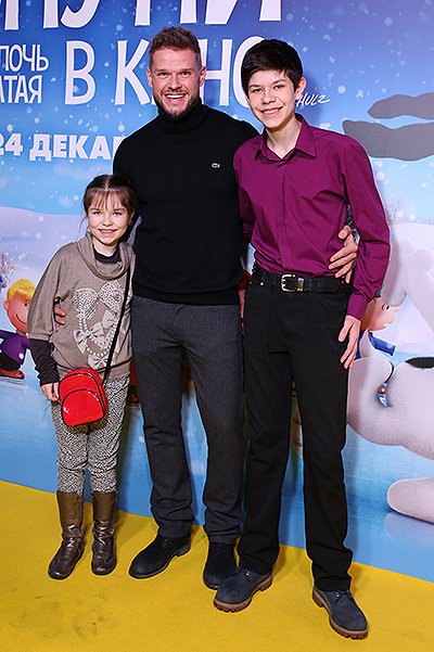 Владимир Яглыч с племянниками