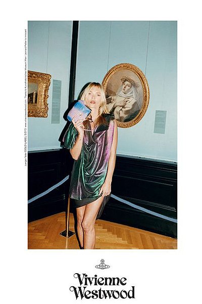 Кейт Мосс в рекламной кампании новой коллекции Вивьенн Вествуд