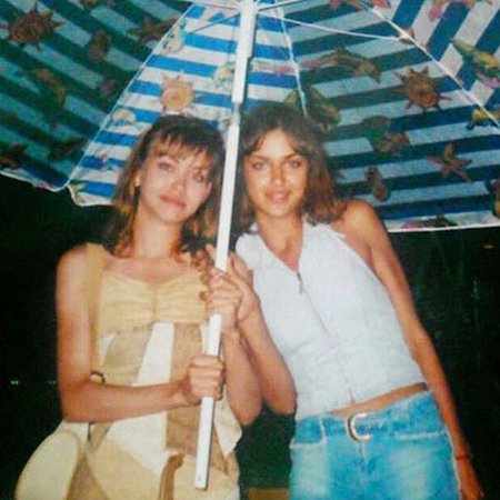 Ирина Шейк с сестрой Татьяной