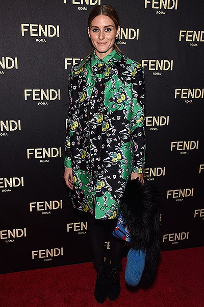 Оливия Палермо на открытии флагманского бутика Fendi в Нью-Йорке