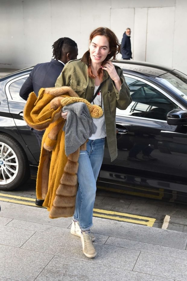 Lena Headey: Out and about in London -04