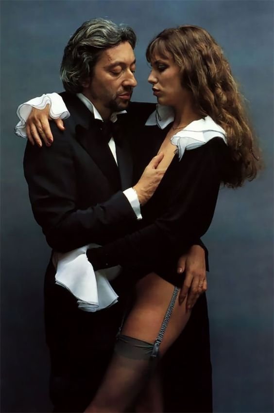 Ð¡ontroversial Portrait Photos Of Jane Birkin And Serge Gainsbourg In The 1970s