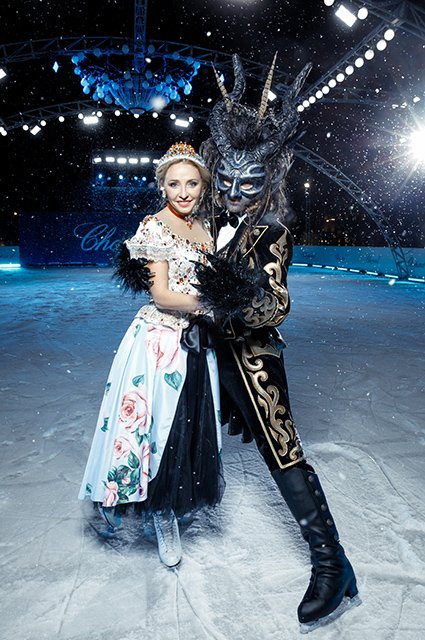 Татьяна Навка с партнером