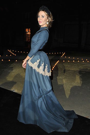 ульяна сергеенко на балу в рамках Недели моды в Париже