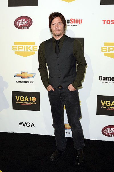 Норман Ридус на церемонии Video Game Awards от Spike TV