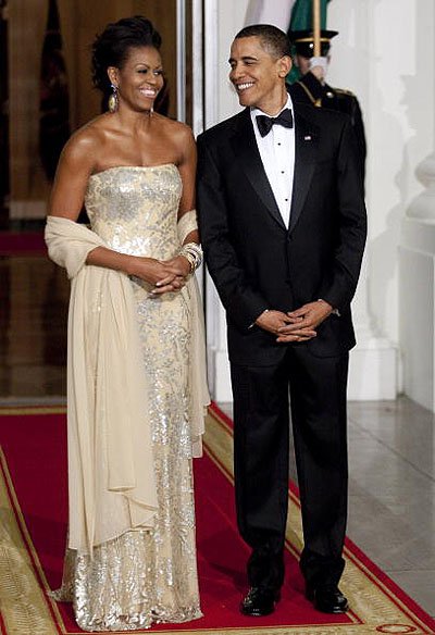 10 лучших платьев Мишель Обамы