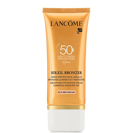 Увлажняющий солнцезащитный BB крем для лица Smoothing Protective Cream SPF 50 Sun BB Cream, Lancome