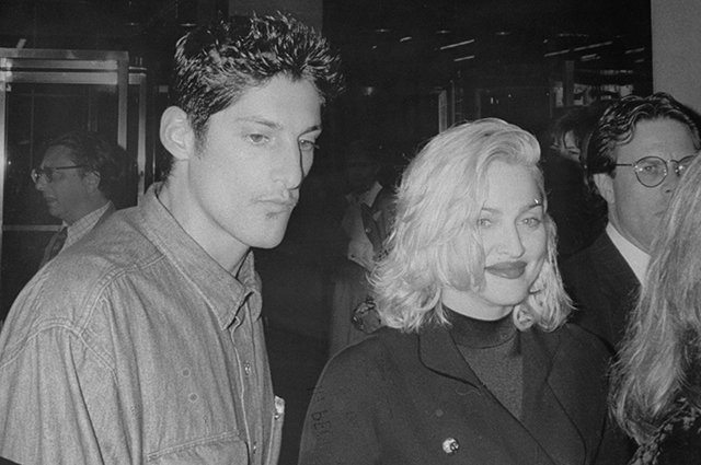 Тони Уорд и Мадонна на премьере фильма 