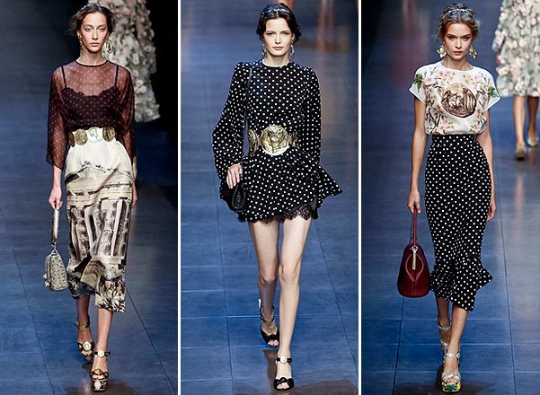 Неделя моды в Милане-2013: дефиле Dolce&Gabbana  2