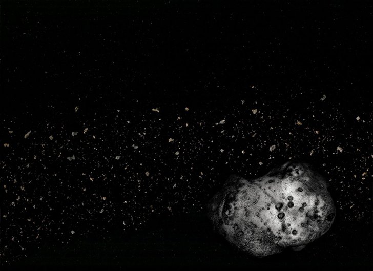 Этот астероид — на самом деле картошка. Остальная часть астероидного пояса сделана из крошеного пече