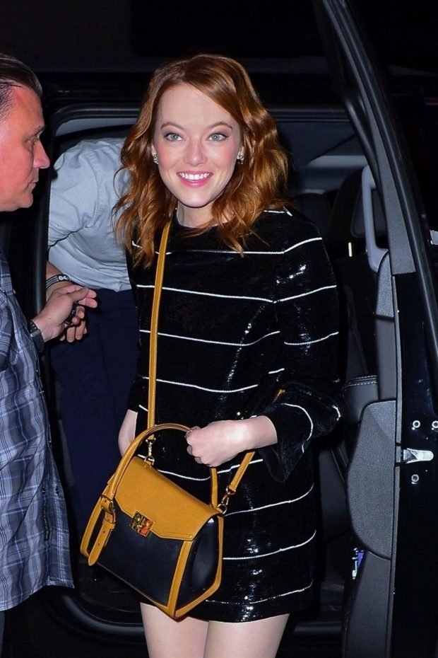Emma Stone - Leaving SNL after party in NYC