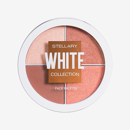 Палетка White Collection Face Palette, Stellary