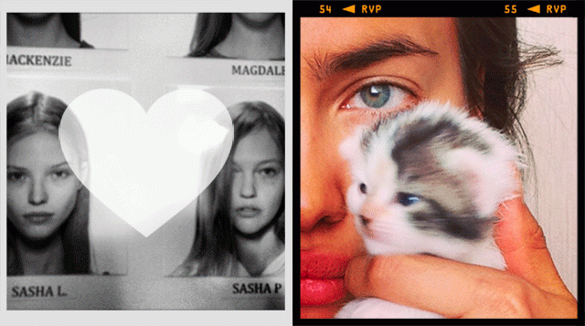 Как выглядят первые фотографии супермоделей в Instagram