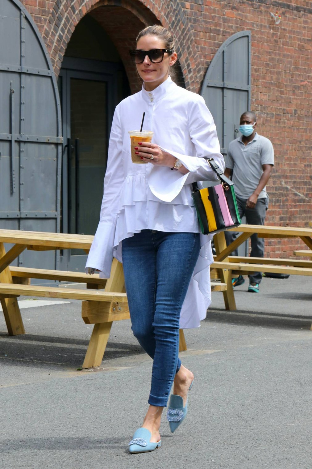 Olivia Palermo 2021 : Olivia Palermo – Out in skinny jeans in New York-05