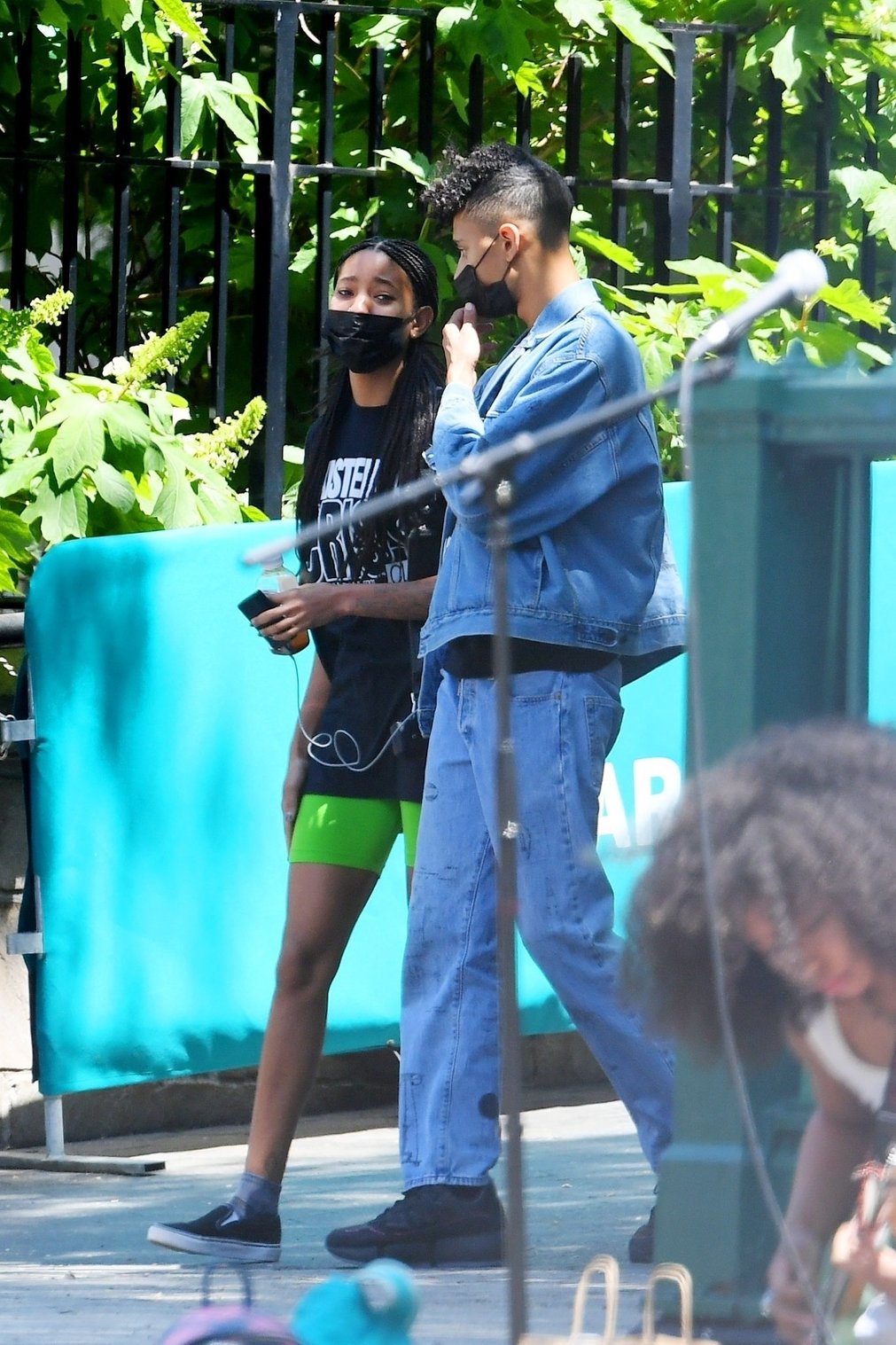 Willow Smith 2021 : Willow Smith – Seen with her boyfriend Tyler Cole in Union Square Park – New York-01