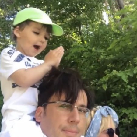 Максим Галкин с Аллой Пугачевой и сыном