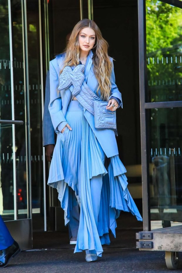 Gigi Hadid: Seen leaving her hotel at 2019 CFDA Fashion Awards in NYC-01