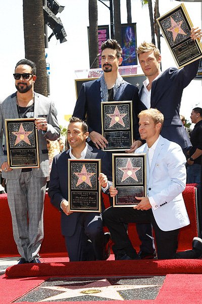 Группа Backstreet Boys: Эй Джей Маклин, Хауи Дороу, Кевин Скотт Ричардсон, Ник Картер и Брайан Литтрелл
