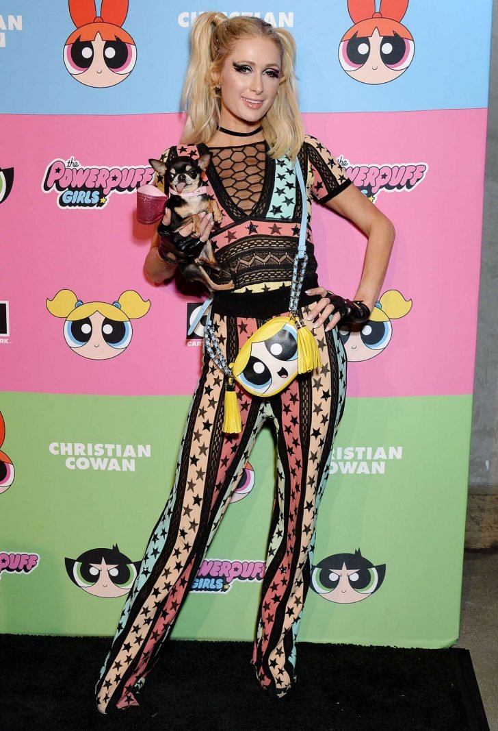 Paris Hilton - Christian Cowen x The Powepuff Girls Runway Show in LA