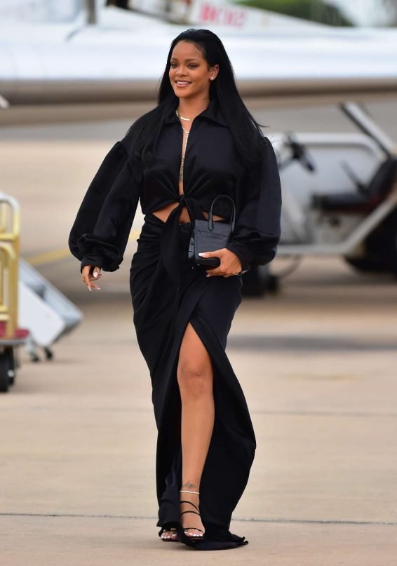 Rihanna - Arriving in Barbados for Crop Over Festival