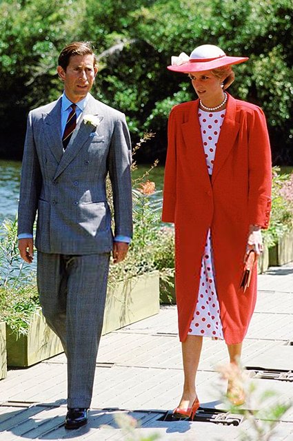 Принц Чарльз и принцесса Диана в Мельбурне, 1985 год