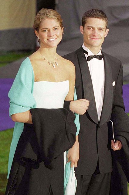 Принцесса Мадлен и принц Карл Филипп