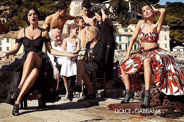 Моника Беллуччи в кампании Dolce&Gabbana