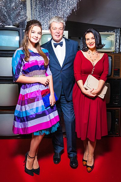 Александр и Екатерина Стриженовы с дочерью Александрой