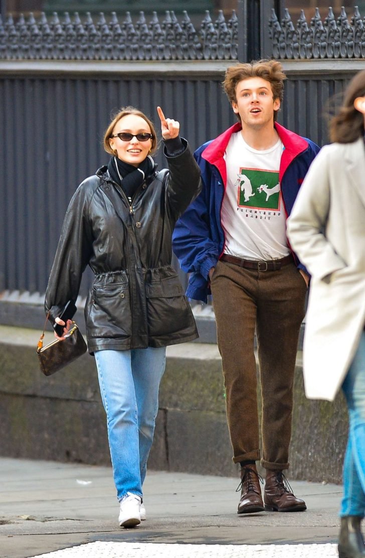 Lily Rose Depp: Out in New York -02