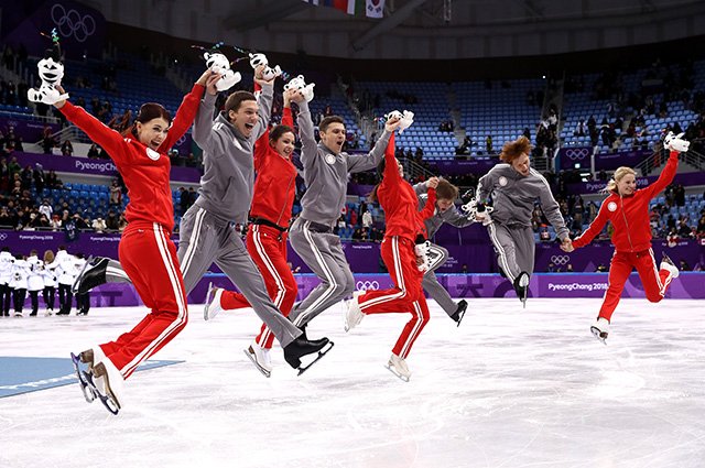 Российские фигуристы на Олимпиаде-2018