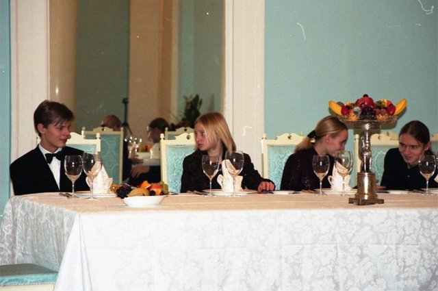 Александр и Виктор Пугачевы с Катериной и Марией 