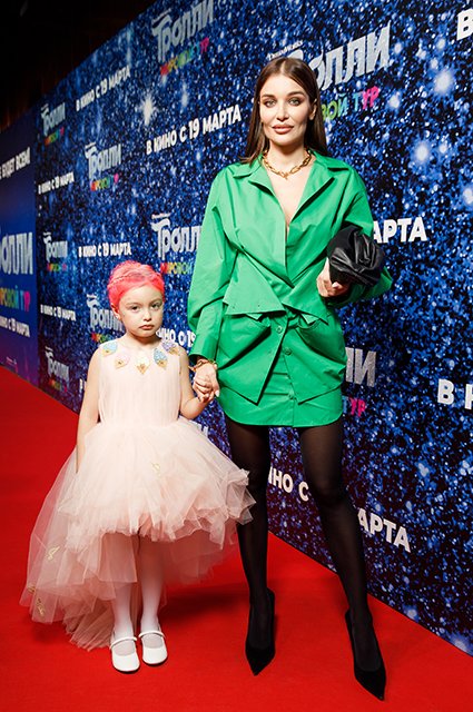 Дарья Коновалова с дочерью