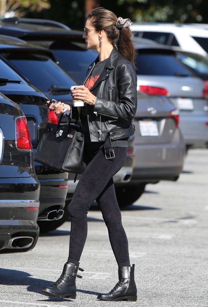 Alessandra Ambrosio: Out and about in LA -02