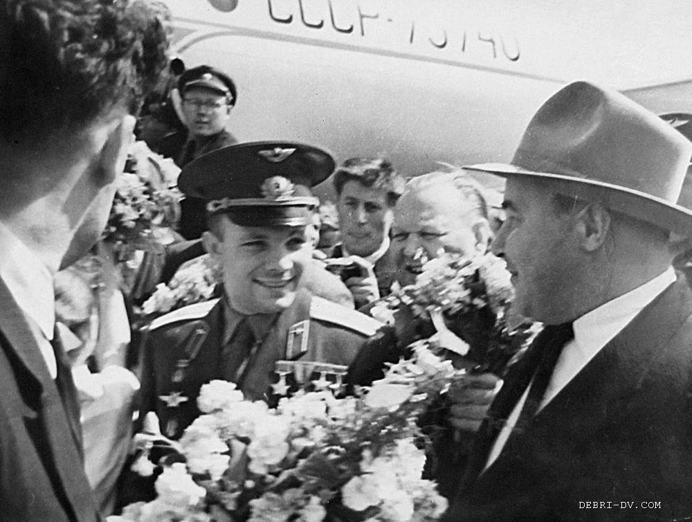 Первая награда гагарина после полета в космос. Гагарин 1962. Гагарин фото 1962г.