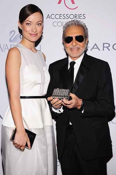 Оливия Уайлд и Винс Камуто на премии ACE Awards в Нью-Йорке