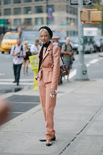 Неделя моды Нью-Йорке: street style. Часть 2.
