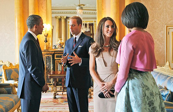 Мишельи  Барак Обама поздравил герцогов Кембриджских с рождением сына