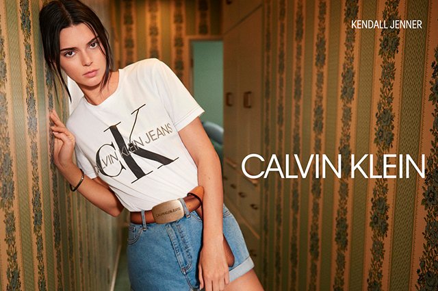Кендалл Дженнер в новой рекламной кампании Calvin Klein