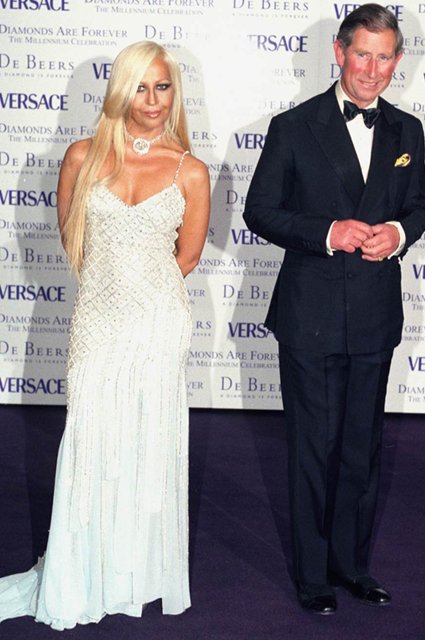 С принцем Чарльзом, 1999 год