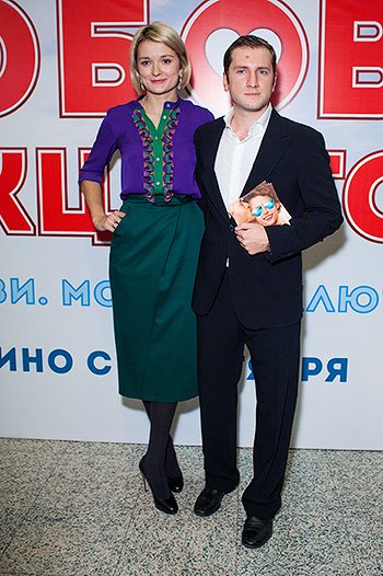 Надежда Михалкова и Резо Гигинеишвили на премьере фильма 