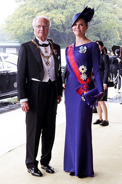 Король Карл Густав и принцесса Виктория