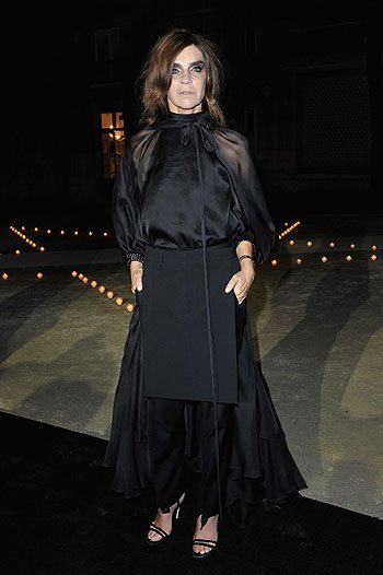 карин ройтфельд на балу в рамках Недели моды в Париже