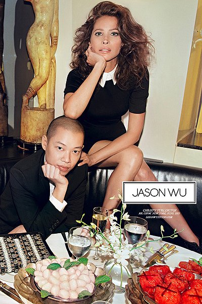Кристи Терлингтон в рекламной кампании Jason Wu осень-зима 2013-2014